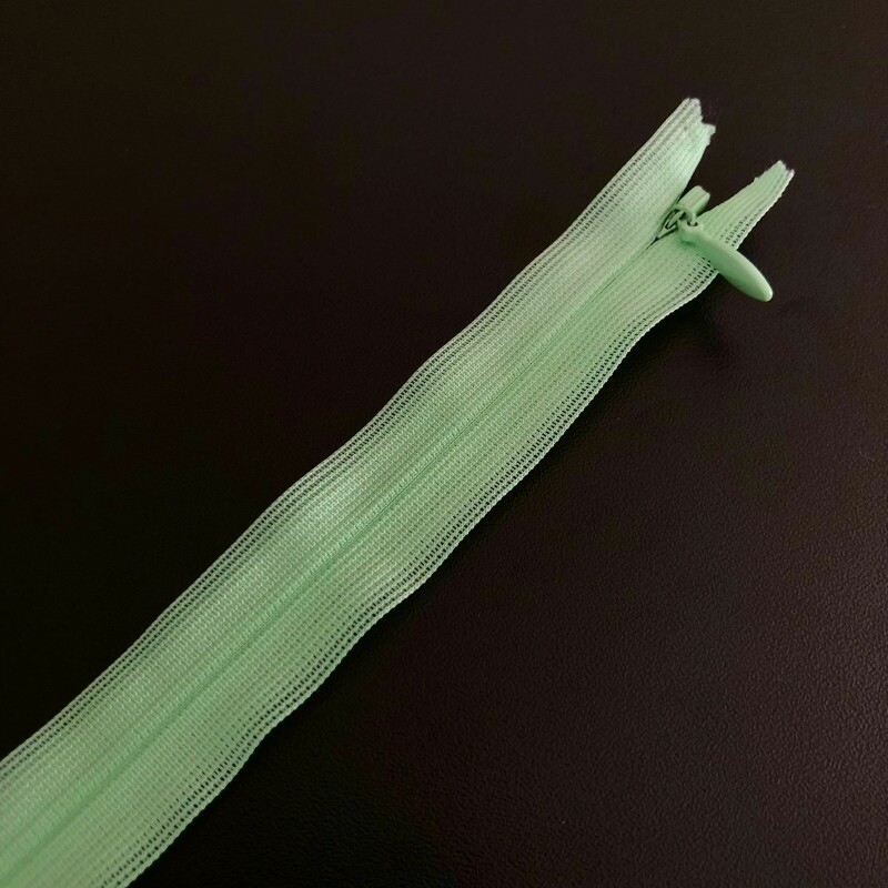 Zíper Invisível Fixo YKK - 20 cm 